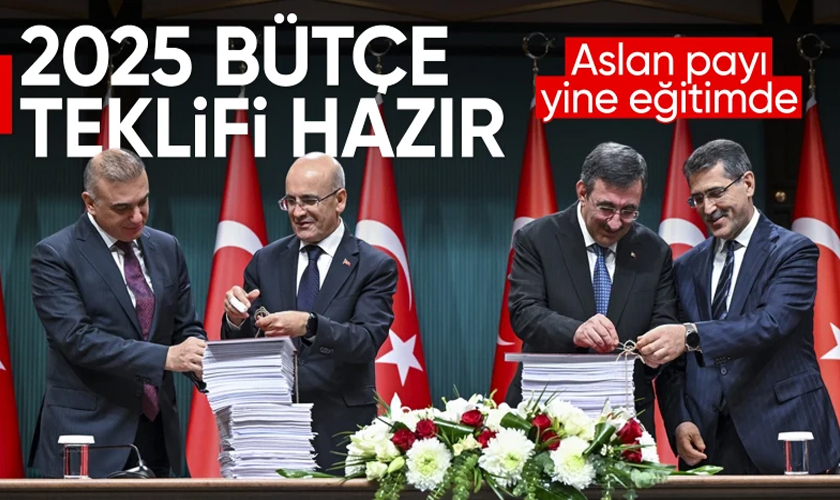 2025 Bütçe Teklifi Hazır! Aslan Payı Yine Eğitimde