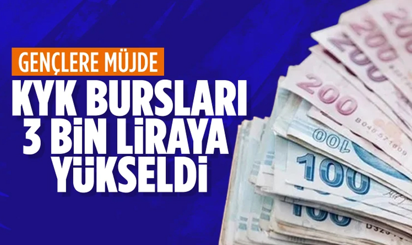 KYK Bursları 3 Bin Liraya Çıkacak