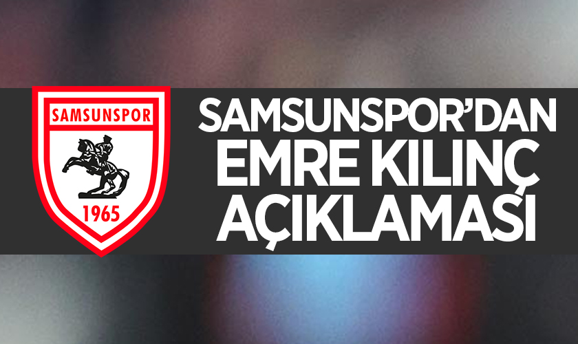 Samsunspor'da Emre Kılınç’ın Sağ Elinde Kırık Tespit Edildi