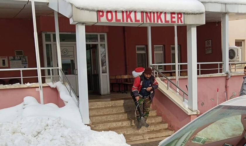 Alaçam Belediyesi'nden Buzlanma Önlemi!