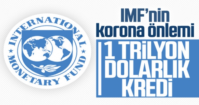 IMF, koronavirüse karşı 1 trilyon dolar hazırladı