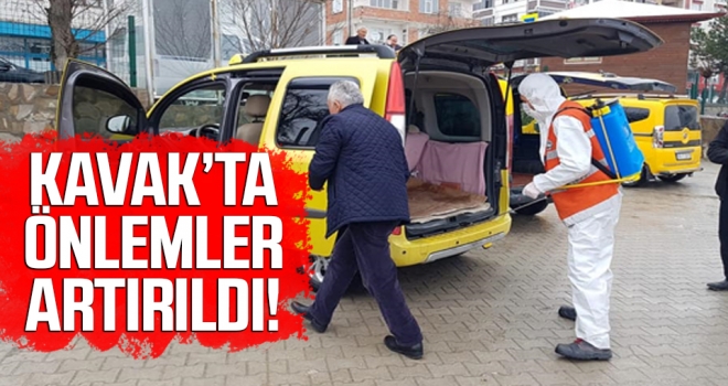 Kavak'ta önlemler artırıldı..!