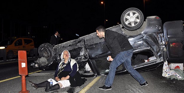 Zeytinburnu&#039;nda Feci Bir Kaza Meydana Geldi