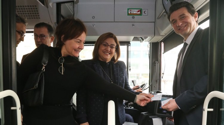 Gaziantep&#039;te Kredi Kartıyla Yolculuk Dönemi Resmen Başladı