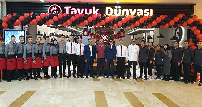 Tavuk Dünyası Tekirdağ’daki 2. Şubesini Tekira AVM’de Açtı