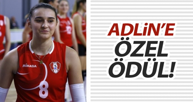 Anakentsporlu voleybolcu Adlin'e ‘Jüri Özel Ödülü’