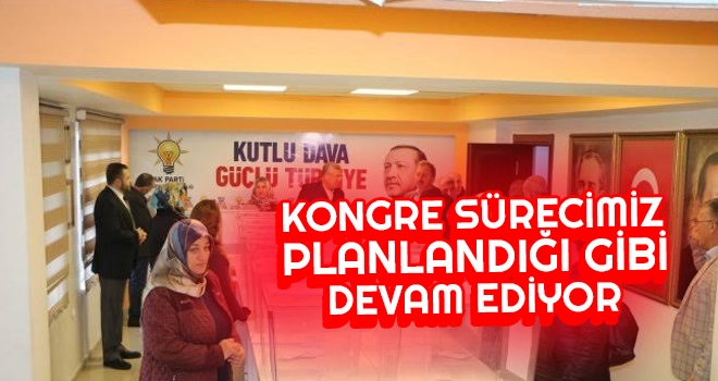 Kongre Sürecimiz Planlandığı Gibi Devam Ediyor