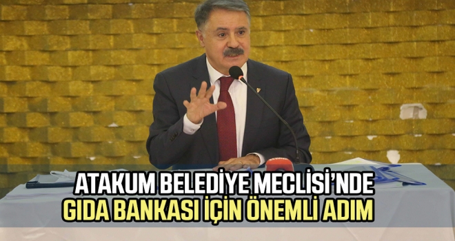 Atakum'da Gıda Bankası İçin Önemli Adım