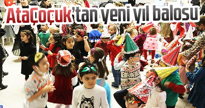 AtaÇocuklu miniklerin  yeni yıl coşkusu