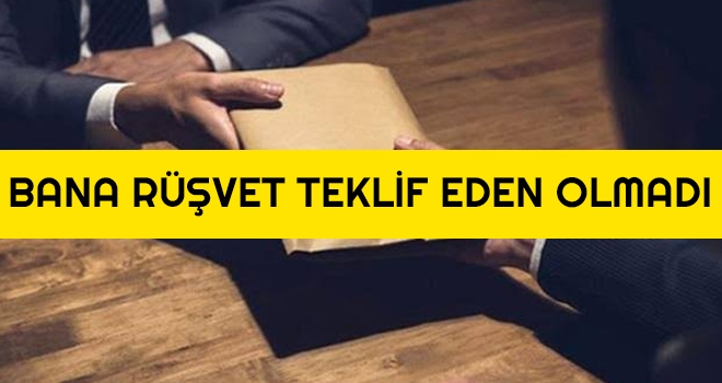 Eğercili Mahallesi Muhtarı Kalebay: Bana Rüşvet Teklif Eden Olmadı