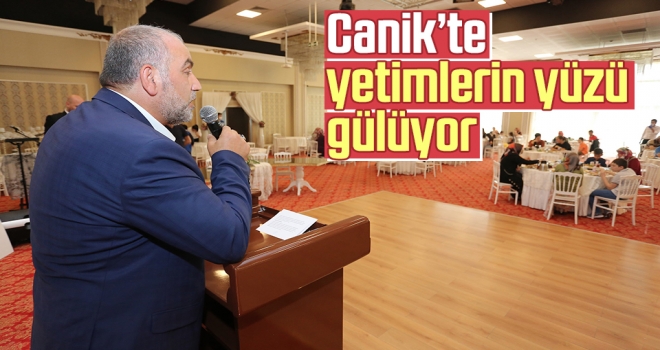 Canik’te Yetimlerin Yüzü Gülüyor…