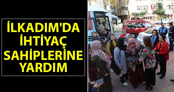 İlkadım'da İhtiyaç Sahiplerine Yardım