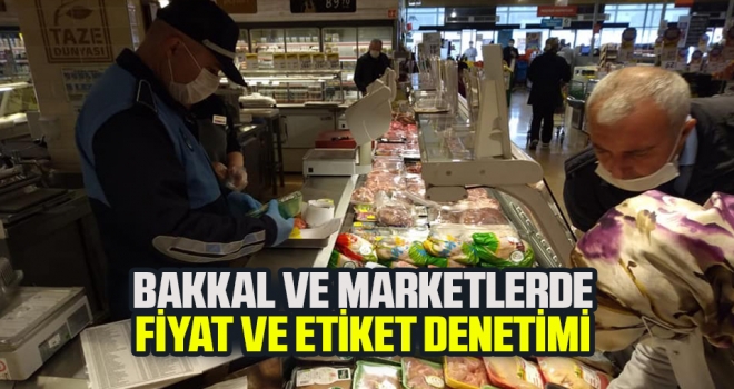 Bakkal ve Marketlerde Fiyat ve Etiket Denetimi