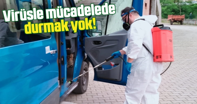 Virüsle Mücadelede Durmak Yok!