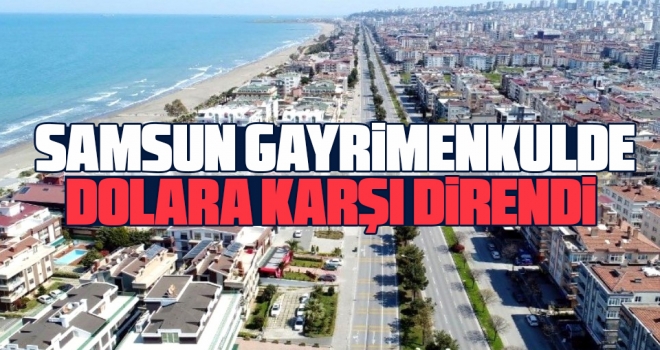 Samsun Gayrimenkulde Dolara Karşı Direndi