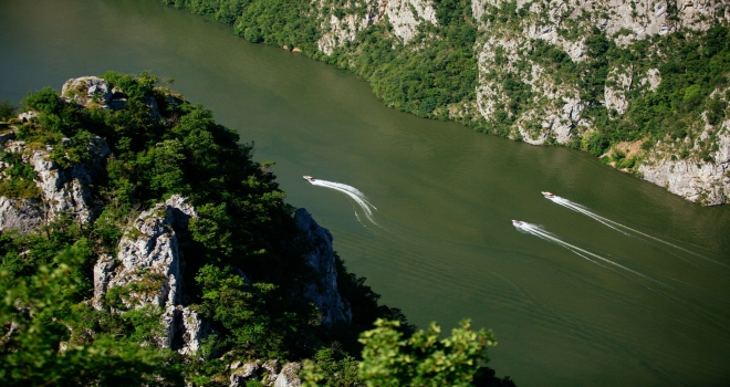 Antik döneme ait bir Roma gemisi, gönüllü mürettebatıyla Tuna Nehri’nde yelken açtı