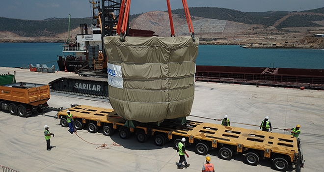 Akkuyu Nükleer Güç Santralinin İnşaatı Devam Ediyor