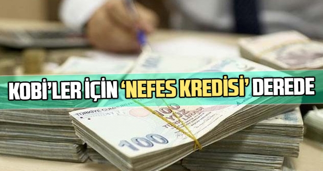 KOBİ’ler için “Nefes Kredisi” Devrede 