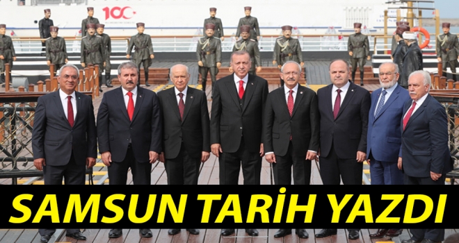 Samsun Tarih Yazdı..!