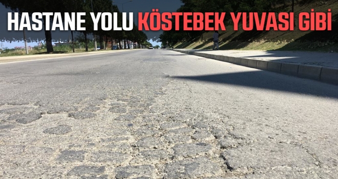 Hastane Yolu Köstebek Yuvası Gibi haberi