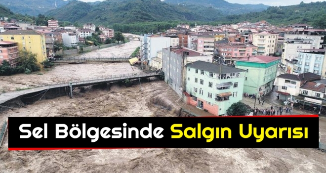 Sel Bölgesinde Salgın Uyarısı