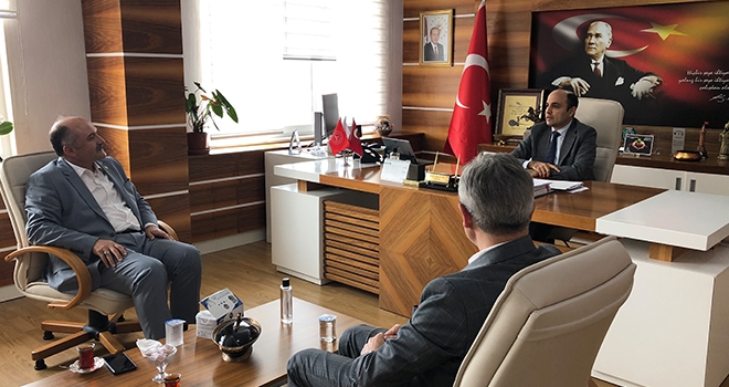 Erhan Usta'dan Samsun Sağlık İl Müdürlüğüne ve FBM Tıp Merkezine Ziyaret