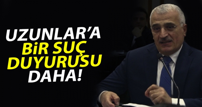 Hasan Uzunlar'a bir suç duyurusu daha!