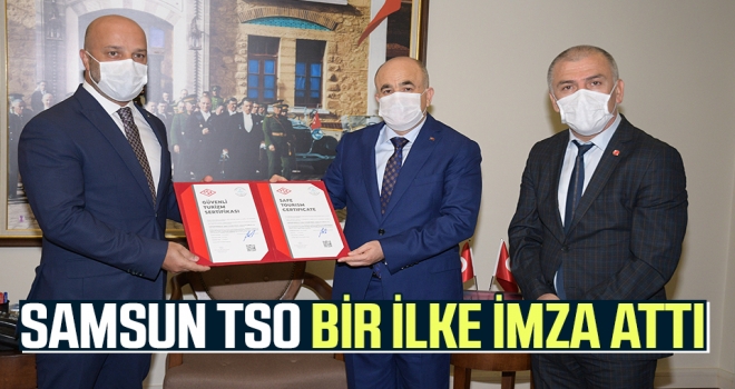 Samsun TSO Bir İlke İmza Attı haberi