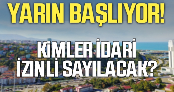 Kamuda Kimler İdari İzinli Sayılacak? İdari İzinli Sayılacak Kronik Hastalıkların Listesi