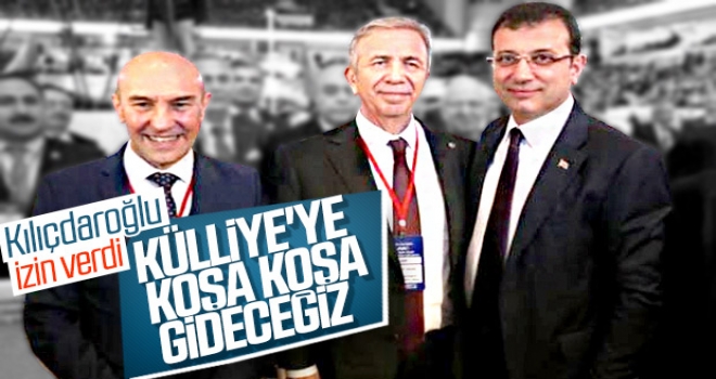 "Tabii ki gideceğiz. Koşa koşa gideceğiz"