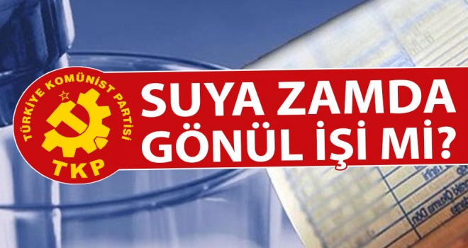 Suya zamda gönül işi mi ?