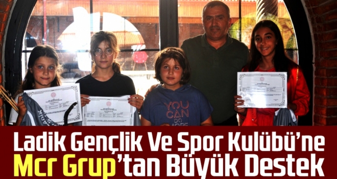 Ladik Gençlik Ve Spor Kulübü’ne Mcr Grup’tan Büyük Destek haberi