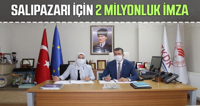 Salıpazarı İçin 2 Milyonluk İmza haberi