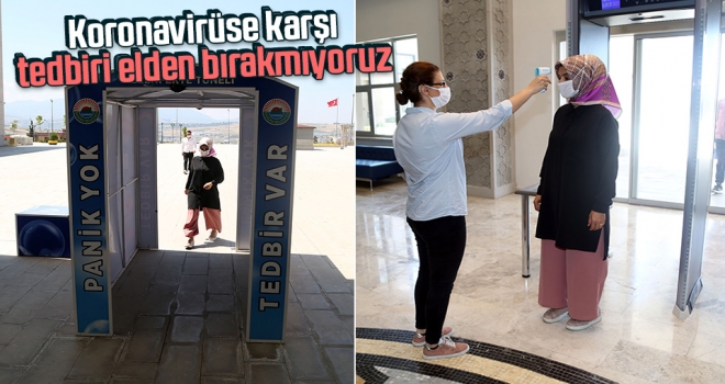 Korona Virüse Karşı Tedbiri Elden Bırakmıyoruz