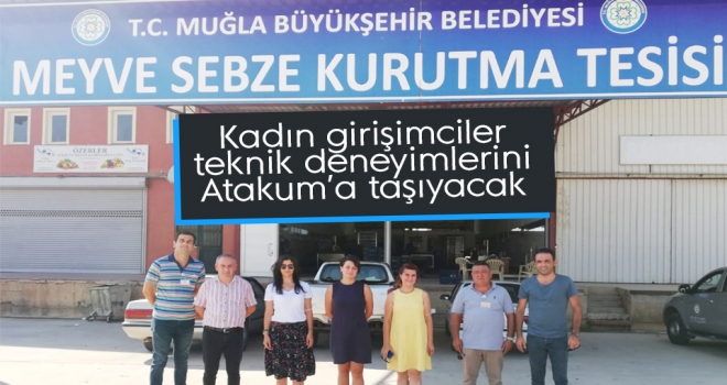 Atakum Belediyesi’nin öncülük ettiği kadın girişimcilerden teknik gezi haberi