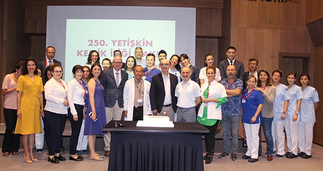 Memorial Ankara Hastanesi'nde 250'nci Kemik İliği Nakli