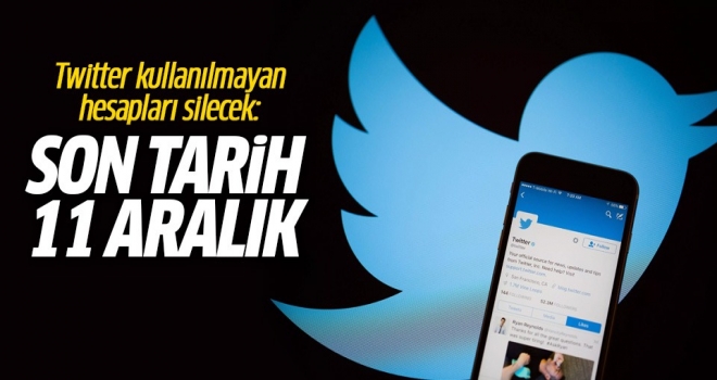 Twitter kullanılmayan hesapları silecek: Son tarih 11 Aralık