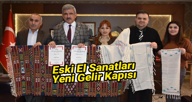 Eski el sanatları yeni gelir kapısı