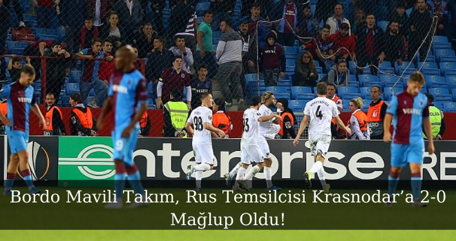 Bordo Mavili Takım, Rus Temsilcisi Krasnodar’a 2