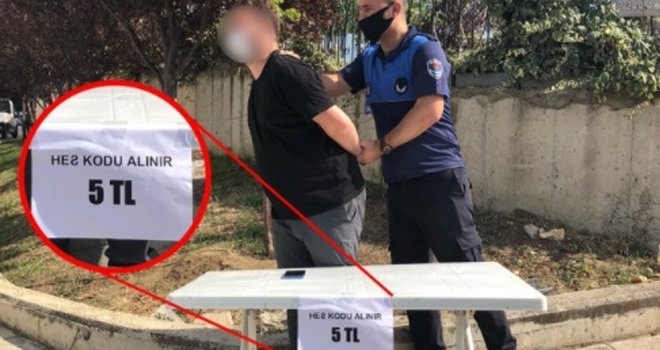 Samsun'da HES Kodunu Parayla Satarken Yakalandı haberi