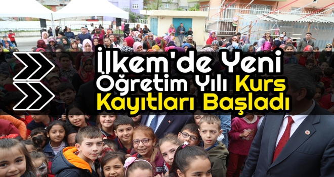 İlkem'de Yeni Öğretim Yılı Kurs Kayıtları Başladı