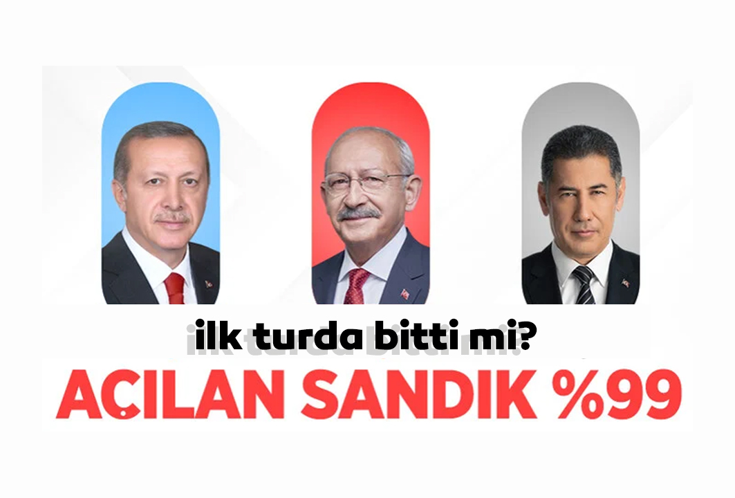 Erdoğan ne kadar fark attı? Seçim İlk turda bitti mi? haberi