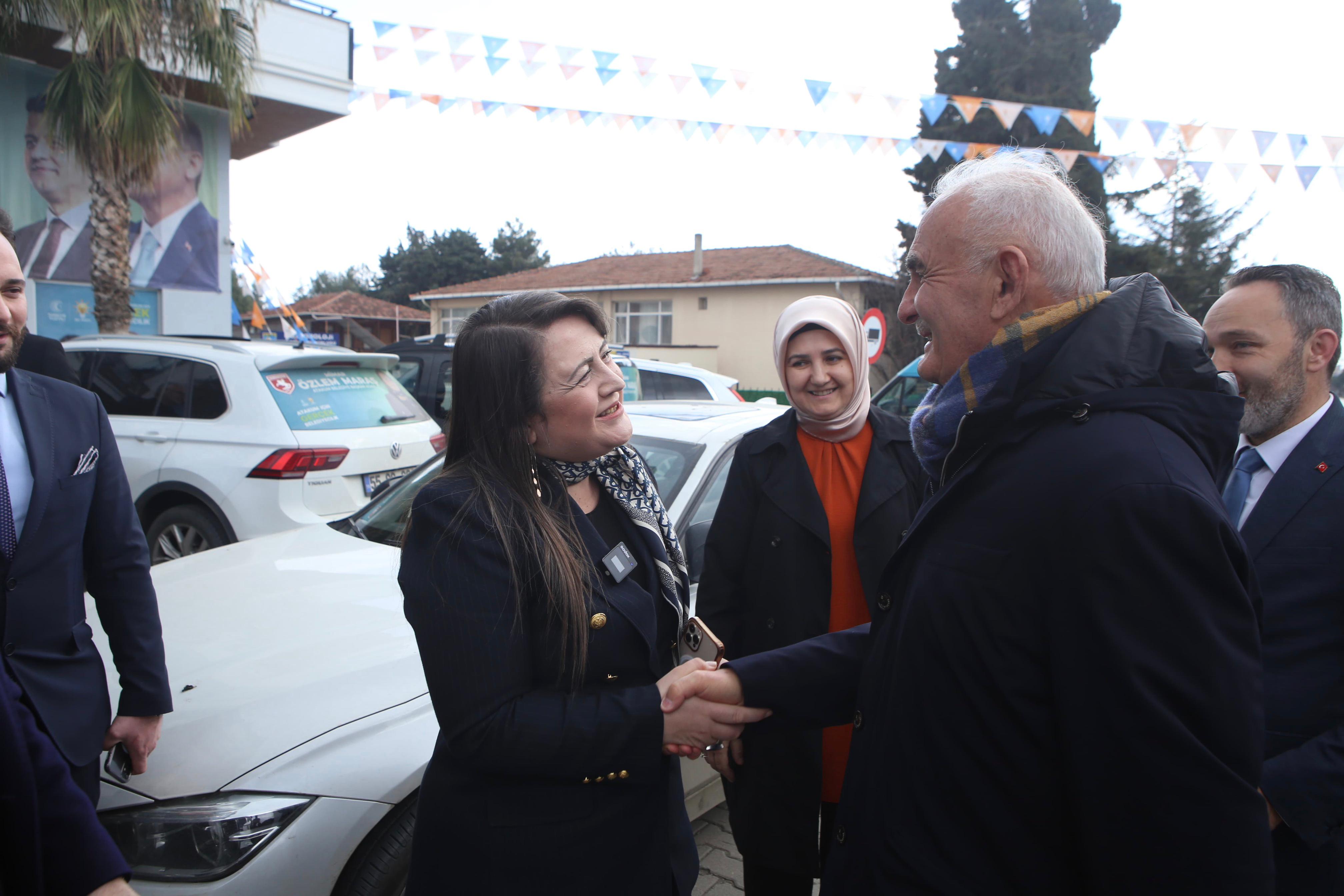 AK Parti Atakum Belediye Başkan Adayı Özlem Maraş: Kadınlarımız İş Dünyasında Aktif Rol Oynayacak haberi